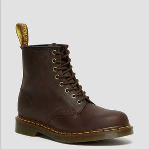 DR. MARTENS 1460 Crazy Horse Leather Boot •